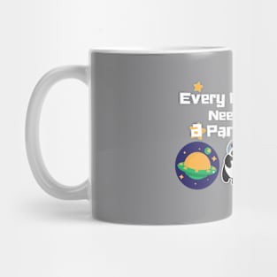 Every planet needs a Panda astronaut panda Mug